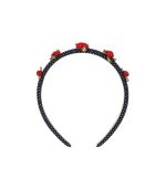 Rose Rouge Hair Brace, Dot Nuit - Image 3