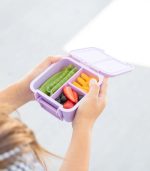 Bento Two Snack Box, Lilac - Image 2