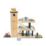 Jordy Wooden Parking Tower, Beach Blue Multi Mix