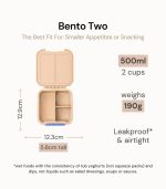 Bento Two Snack Box, Floss Glitter - Image 6