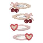 Fancy Cherries Hair Clips