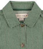 Luc Shirt Jacket, Milk Verte Stripe - Image 7