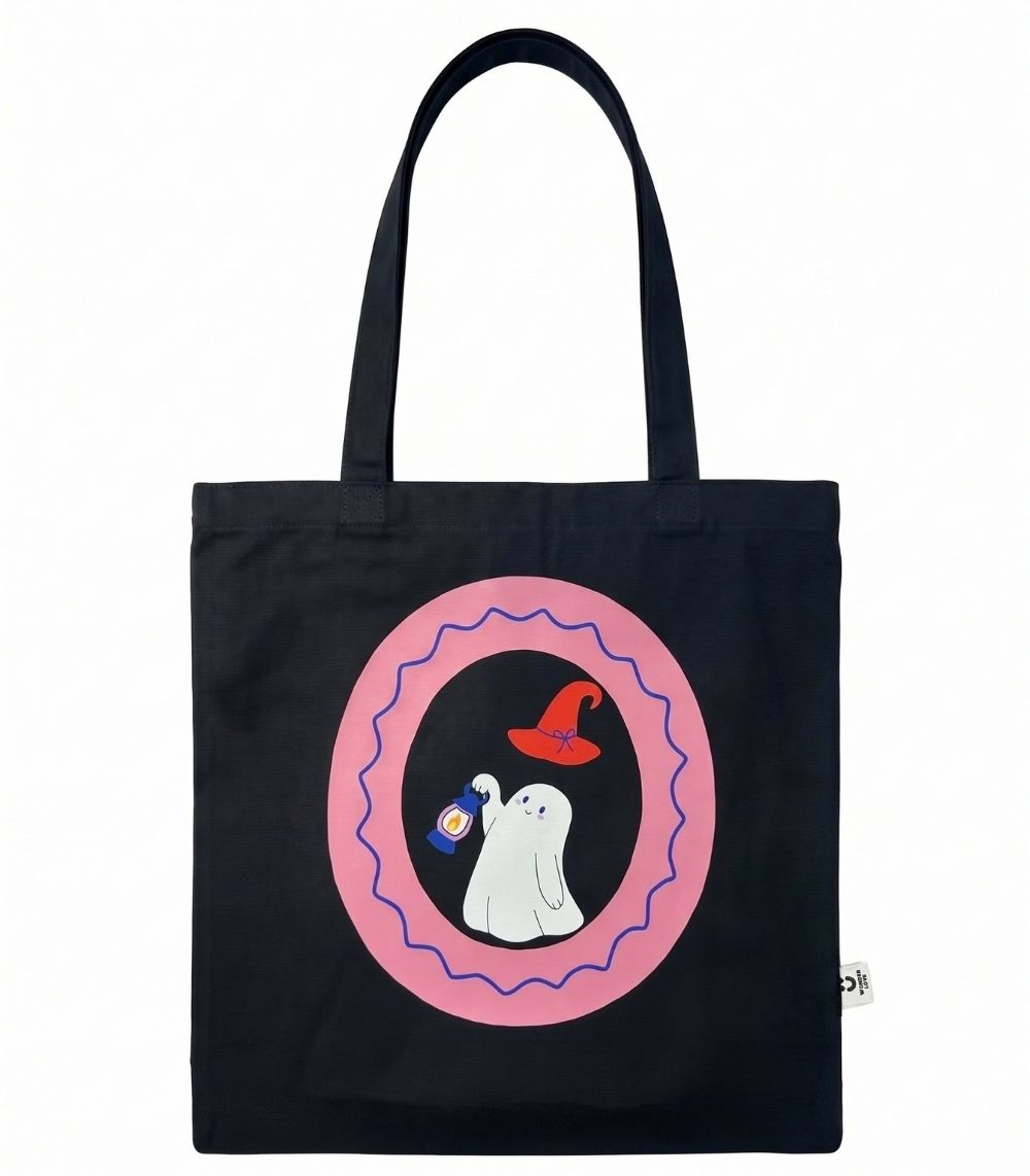 1 The Lantern Ghost Tote Bag - Image 1