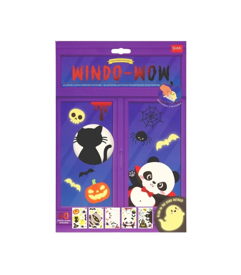 103 Set of 40 Static-Cling Window Stickers - Windo-Wow - Image 1