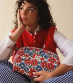 Coral Flower Toiletry Bag - Image 2