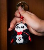 Halloween Panda Plush Key Ring "Bam-Boo!" - Tiny Super Soft! - Image 3