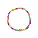 Rainbow Stardust Elastic Necklace