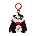 Halloween Panda Plush Key Ring "Bam-Boo!" - Tiny Super Soft!