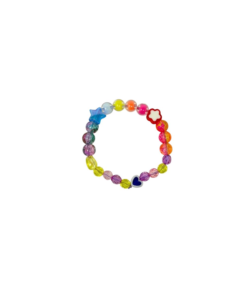 118 Sparkle & Bloom Elastic Bracelet - Image 1