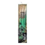 Himi Little Bird Painting Brushes 5pcs, Green