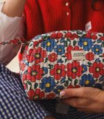 Coral Flower Toiletry Bag - Image 3