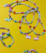Sweet Puppy Starburst Elastic Necklace - Image 2