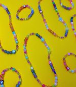 Sparkle & Bloom Elastic Necklace - Image 2
