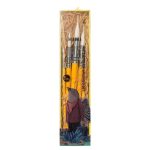 Himi Little Bird Painting Brushes 5pcs, Yellow