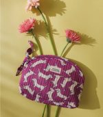 Purple Dachshund Make Up Bag - Image 2
