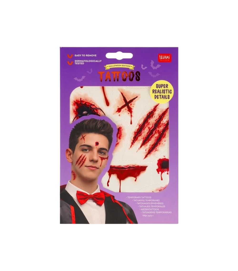 130 Temporary Face And Body Tattoos - Image 1