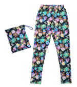 Black Electric Star Leggings