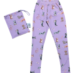 Purple Dachshund Love Leggings