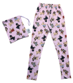 Pink Pug Love Leggings