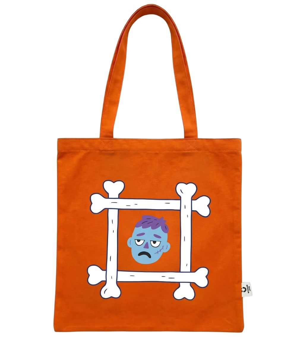15 The Undead Portrait Tote Bag - Image 1