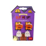 Halloween Set of Four Mini Hair Clips - Clip Me Up! - Ghost And Pumpkin