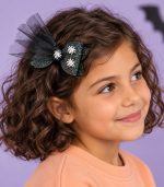 Kiddoz Midnight Spiderweb Hair Clips - Image 3