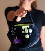 Halloween Cauldron "Trick or Treat Bag" - Image 2