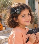 Kiddoz Midnight Spiderweb Hair Clips - Image 2