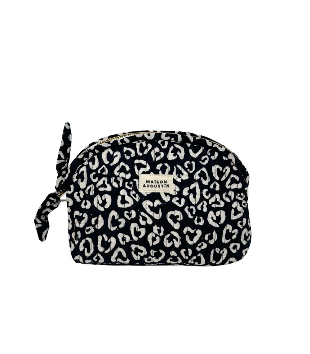 24 Leo Grey Make Up Bag - Image 1