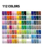 Himi Twin Cup Gouache Set – 112 Colours – Ice Blue Case - Image 3