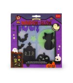 Set of Gel Window Stickers - Windo-Glow - R.I.P.