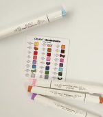 Ohuhu Honolulu B X Brotherakia 24 Colors Dual Tips Alcohol Art Markers, Brush & Fine - Image 8