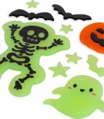 Set of Gel Window Stickers - Windo-Glow - Skeleton - Image 4