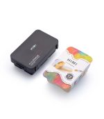 Himi Twin Cup Gouache Set – 12 Shiny Metallic Colours – Black Case - Image 3