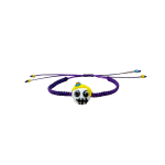Mardi Murano Girl Bracelet, Purple