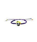 Mardi Murano Girl Bracelet, Purple