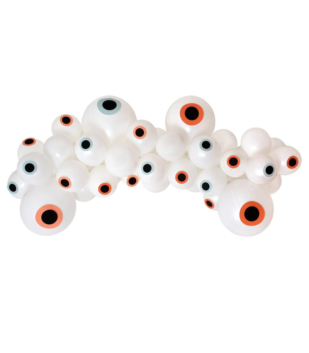 443 Meri Meri Eyeball Halloween Balloon Garland Kit - Image 1