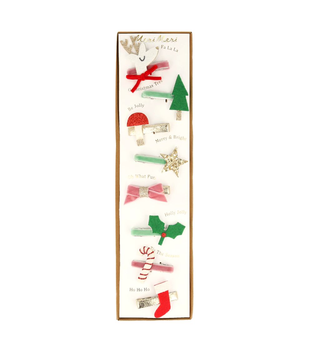 444 Meri Meri Christmas Icon Hair Clips - Image 1