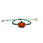 Mardi Pumpkin Bracelet, Green