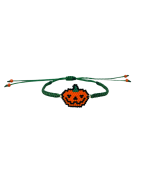 Mardi Pumpkin Bracelet, Green