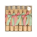 Meri Meri Gingham Bow Reindeer Crackers