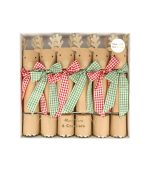 Meri Meri Gingham Bow Reindeer Crackers