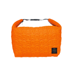 Stars Neon Orange Lunch Bag