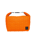 Stars Neon Orange Lunch Bag