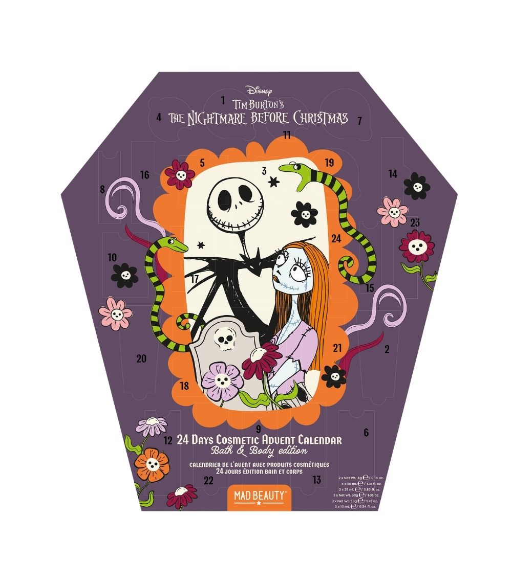 7 The Nightmare Before Christmas - 24 Days Bath, Body & Beauty Advent Calendar - Image 1