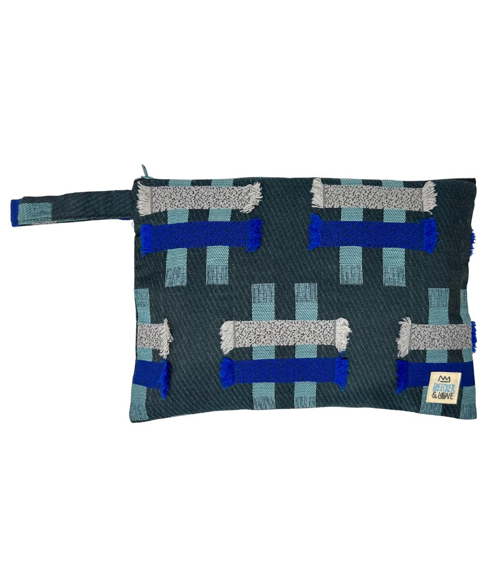 78 Tapestry Blue Medium Bag - Image 1