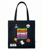 The Spooky Stack Tote Bag - Image 2