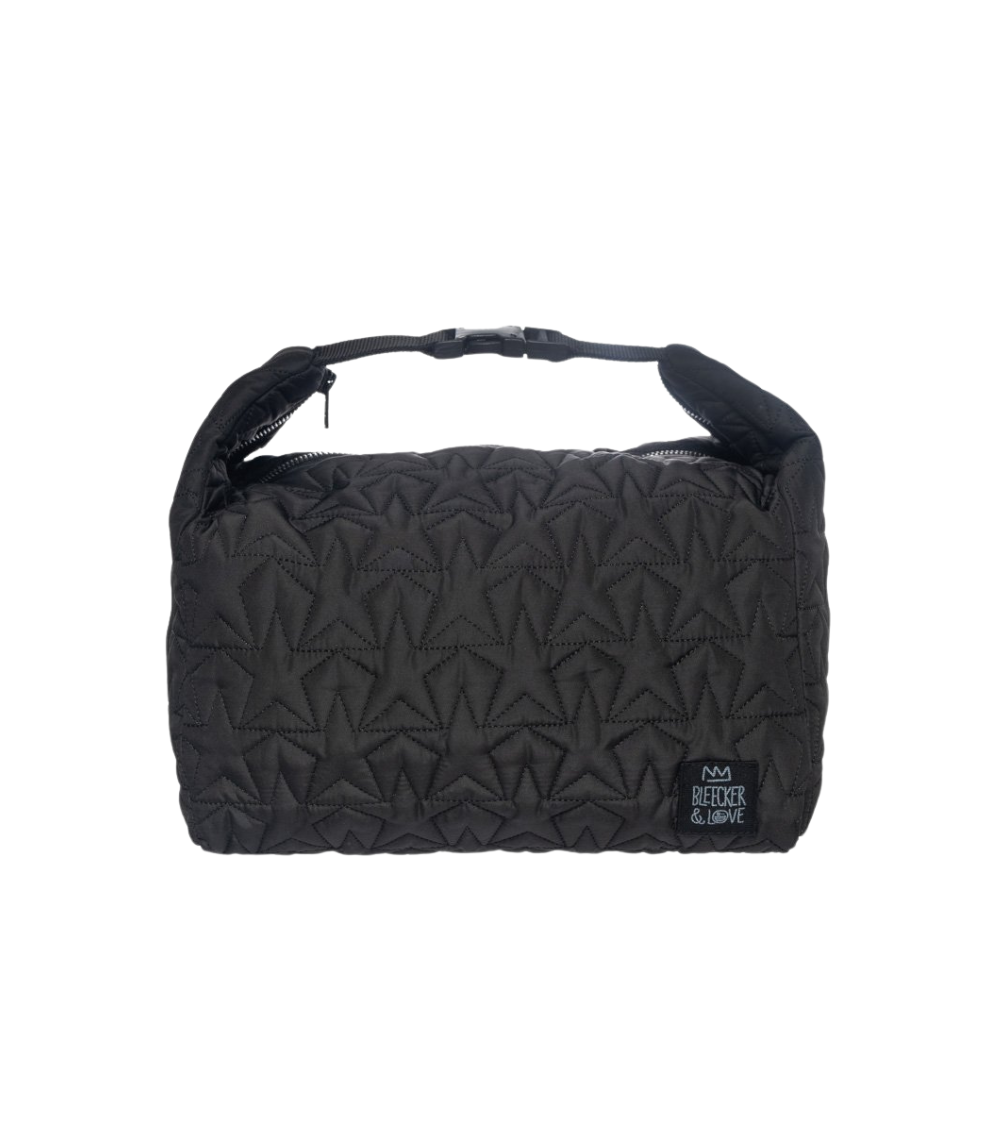 8 Stars Black Lunch Bag - Image 1