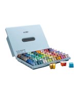 Himi Twin Cup Gouache Set – 112 Colours – Ice Blue Case - Image 8
