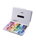 Himi Twin Cup Gouache Set – 112 Colours – White Case - Image 8
